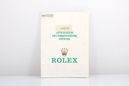 1991 Rolex Datejust 36mm - 16233 (Champagne Roman)