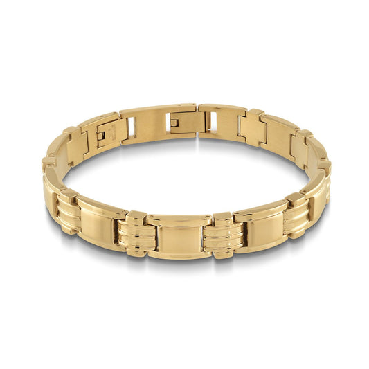 11MM BRUSHED LINK BRACELET