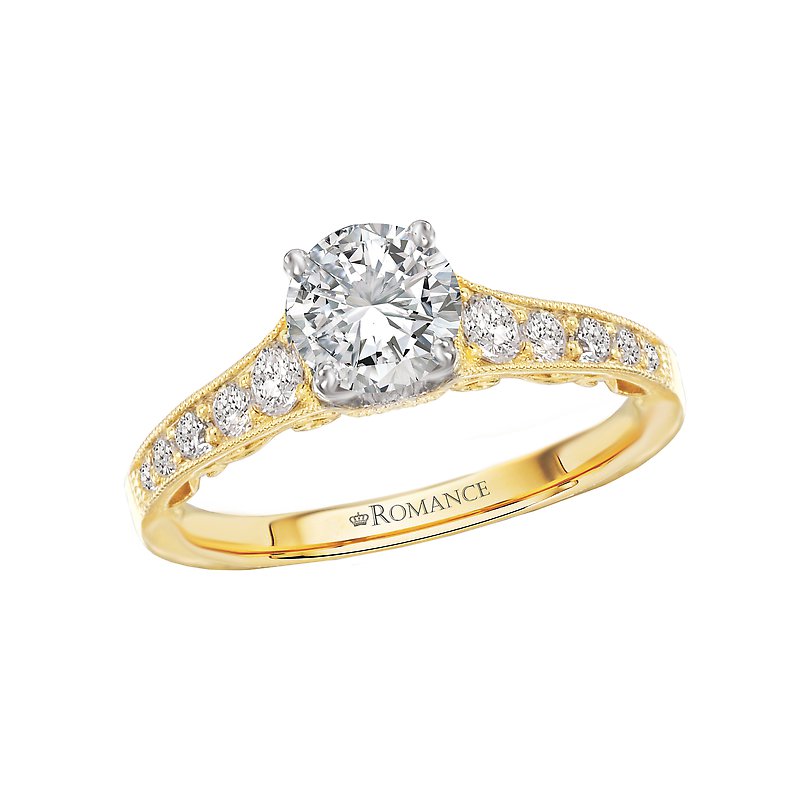 Romance Classic Semi-Mount Diamond Ring