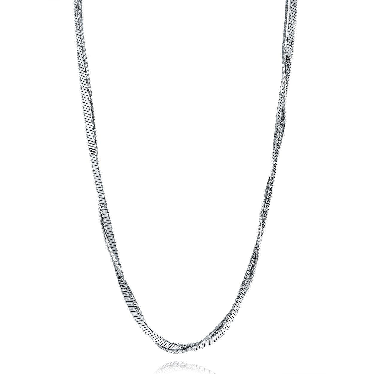 DOUBLE SNAKE NECKLACE