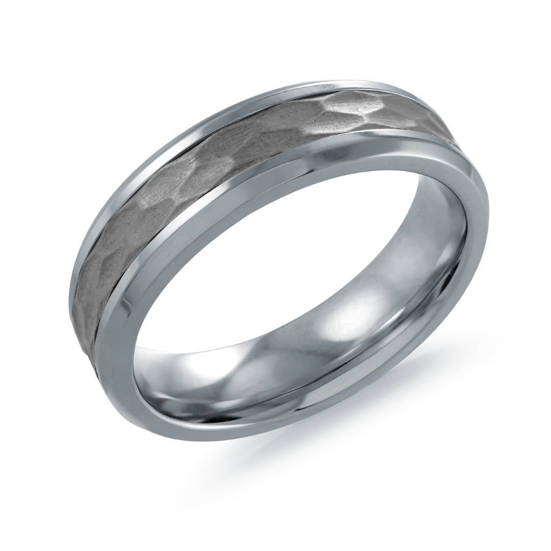 6MM HAMMERED RING