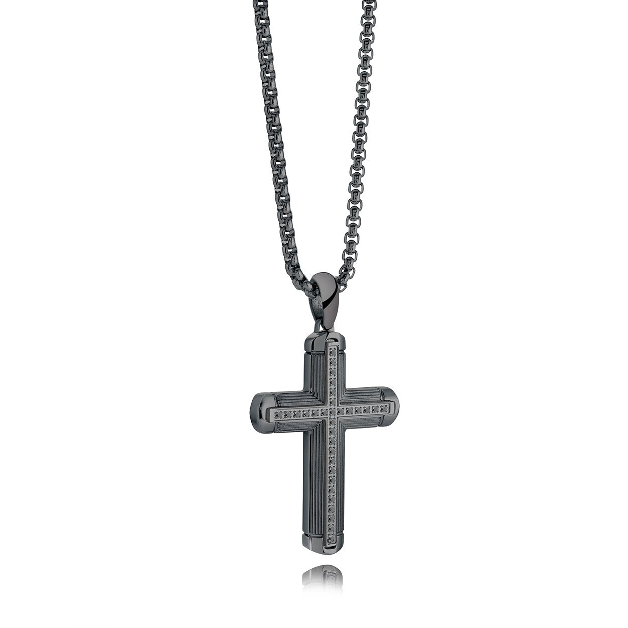 CZ INLAY CROSS