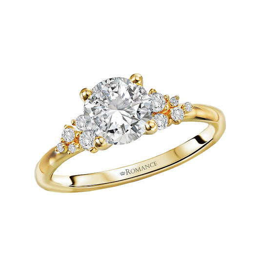 Romance Diamond Semi-Mount Engagement Ring