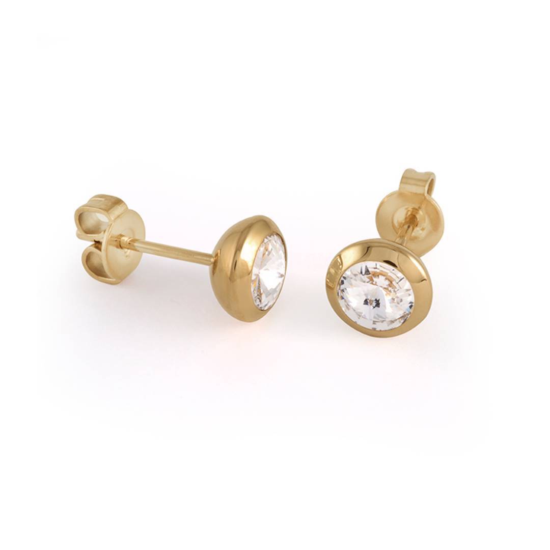 5MM SWAROVSKI STUD EARRINGS