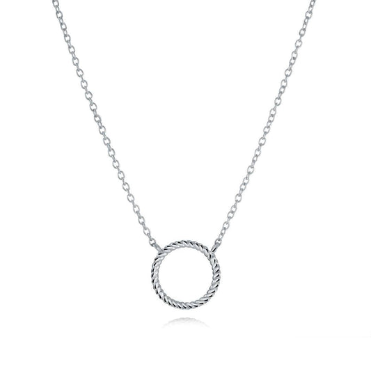 CIRCLE PENDANT NECKLACE