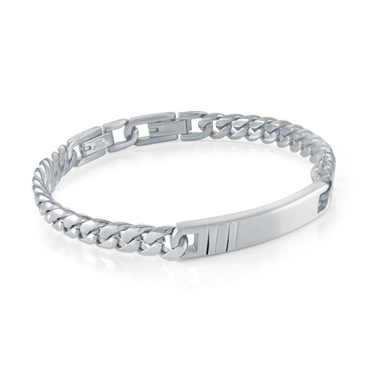 7.7MM CURB & ID PLATE BRACELET