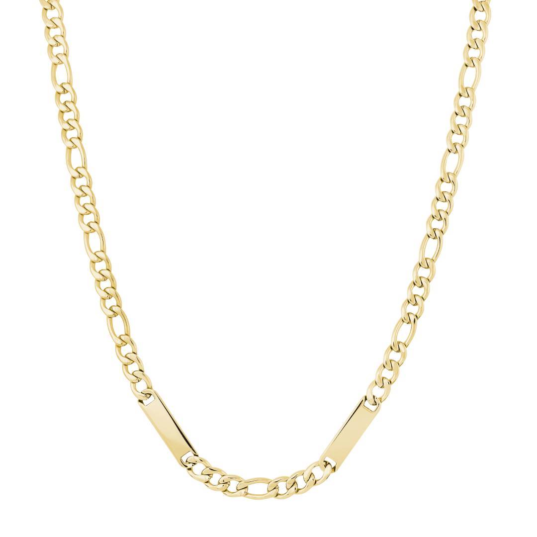 4.5MM ENGRAVABLE FIGARO CHAIN