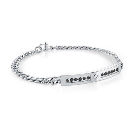 4.6MM-CURB ID-PLATE BRACELET