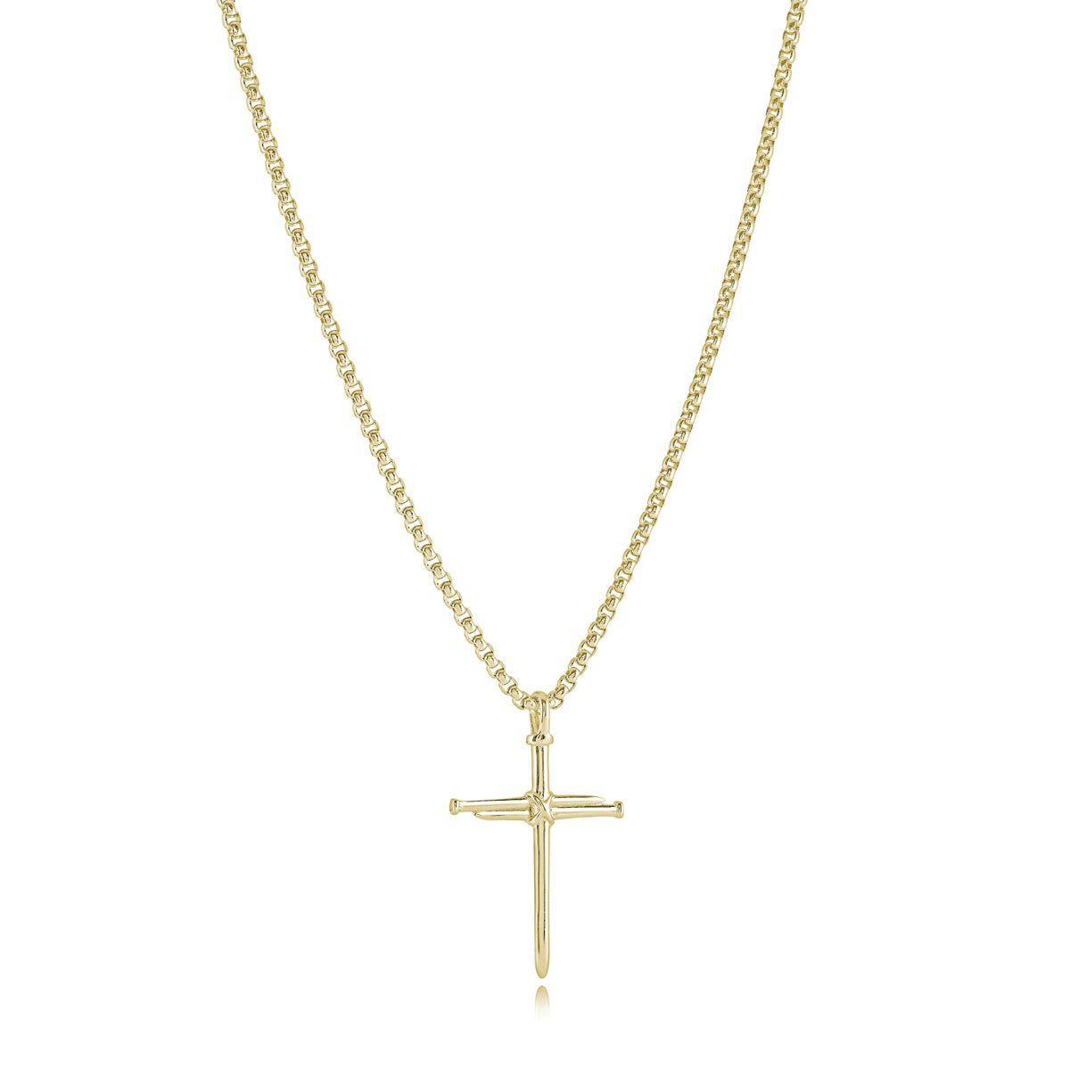 NAIL CROSS PENDANT