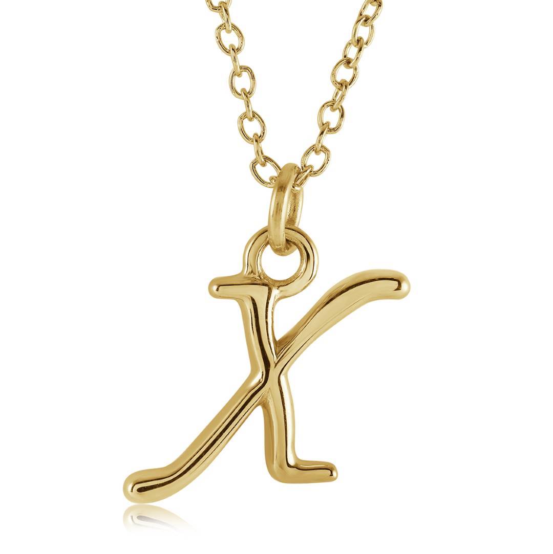 CURSIVE INITIAL NECKLACE