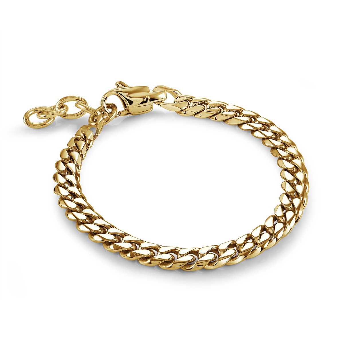 JR 6MM CURB BRACELET