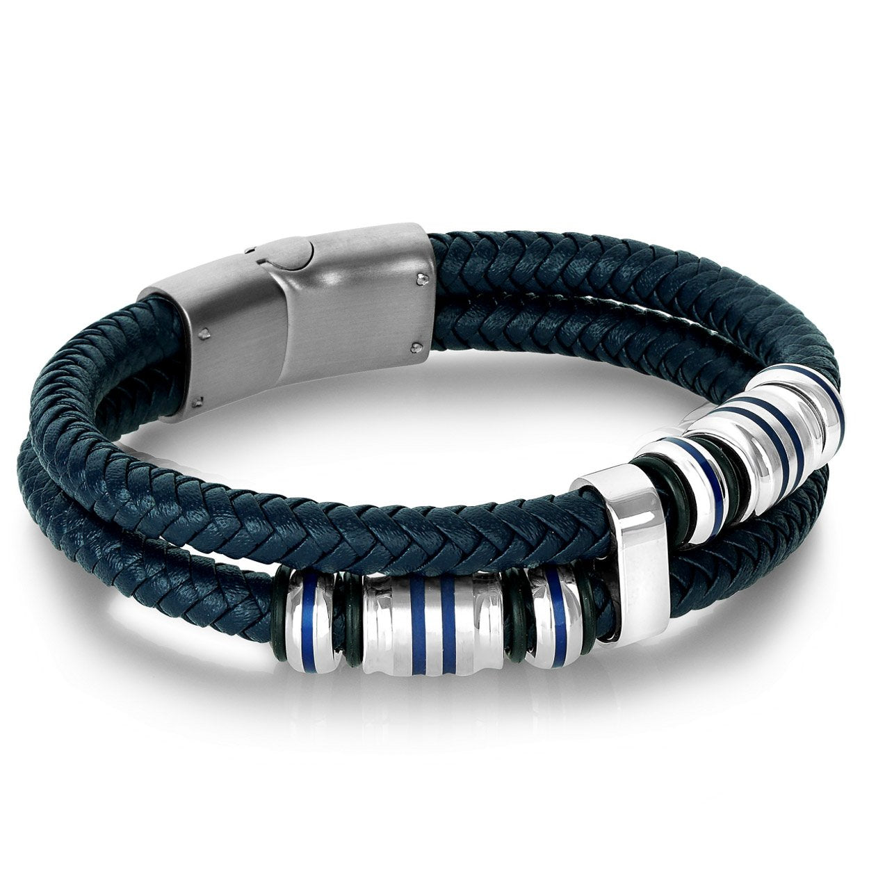 DOUBLE 6MM LEATHER BRACELET