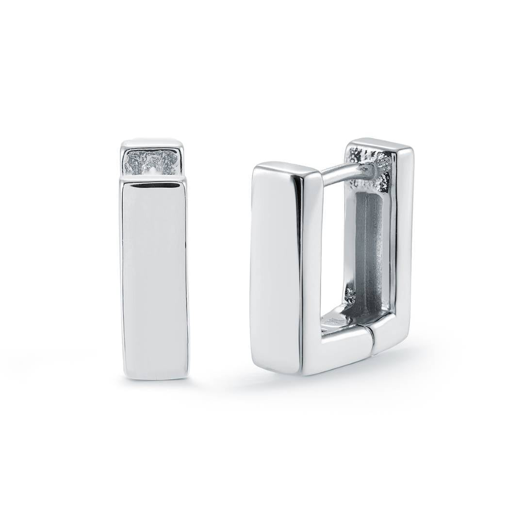 4MM SQUARE SNUG-EARRINGS