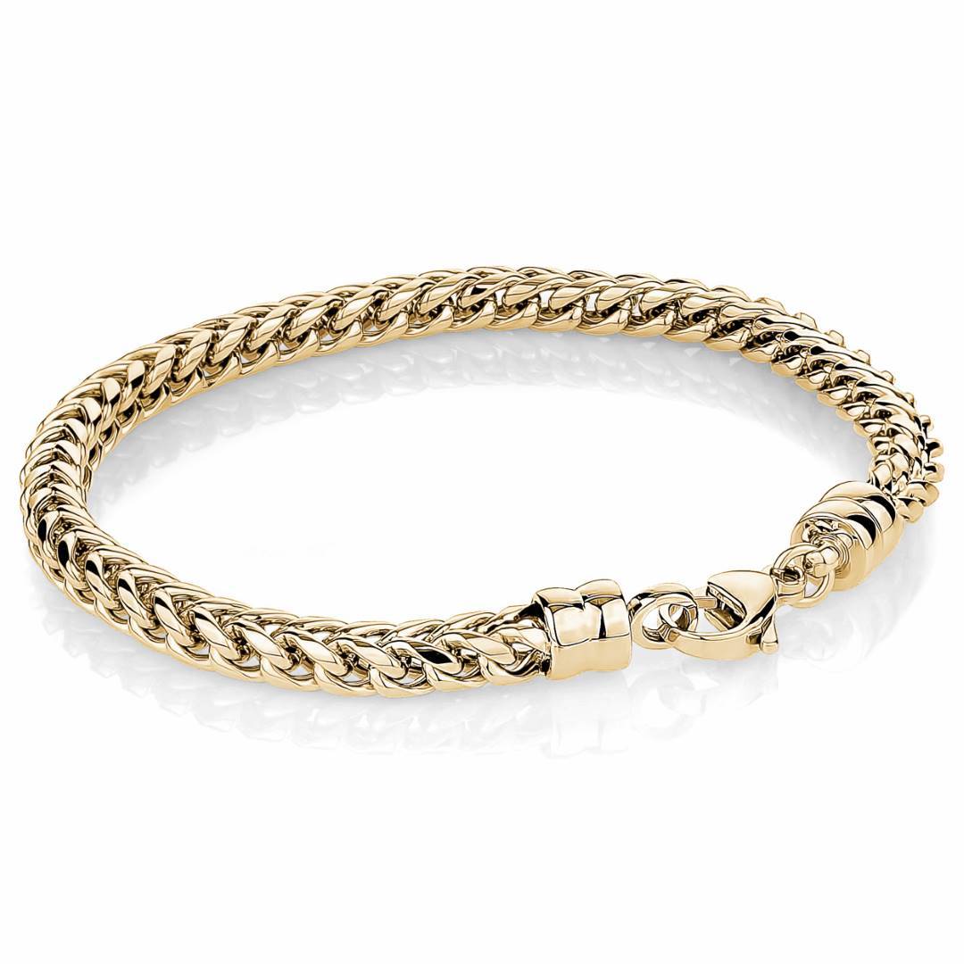 5MM ROUND FRANCO BRACELET