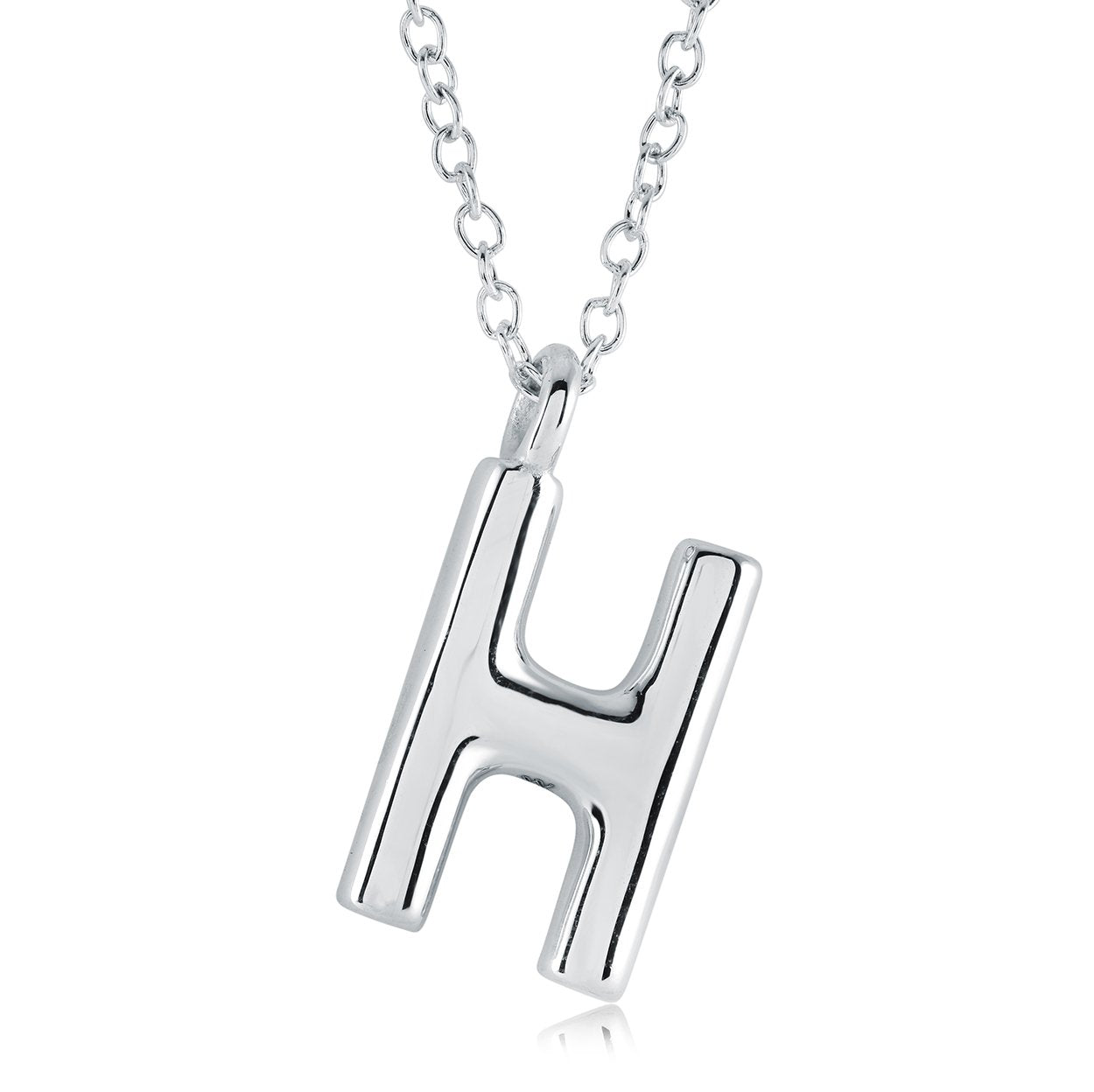 BUBBLE INITIAL NECKLACE