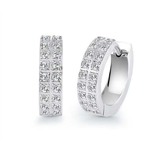16MM DOUBLE ROW CZ HUGGIES