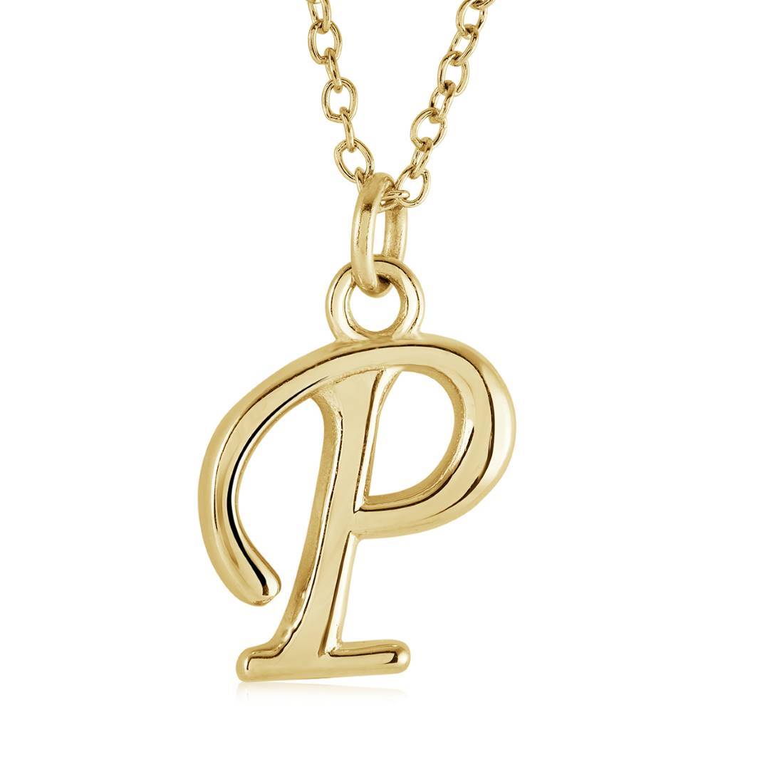 CURSIVE INITIAL NECKLACE