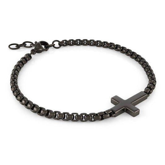 SIDEWAYS CROSS BRACELET
