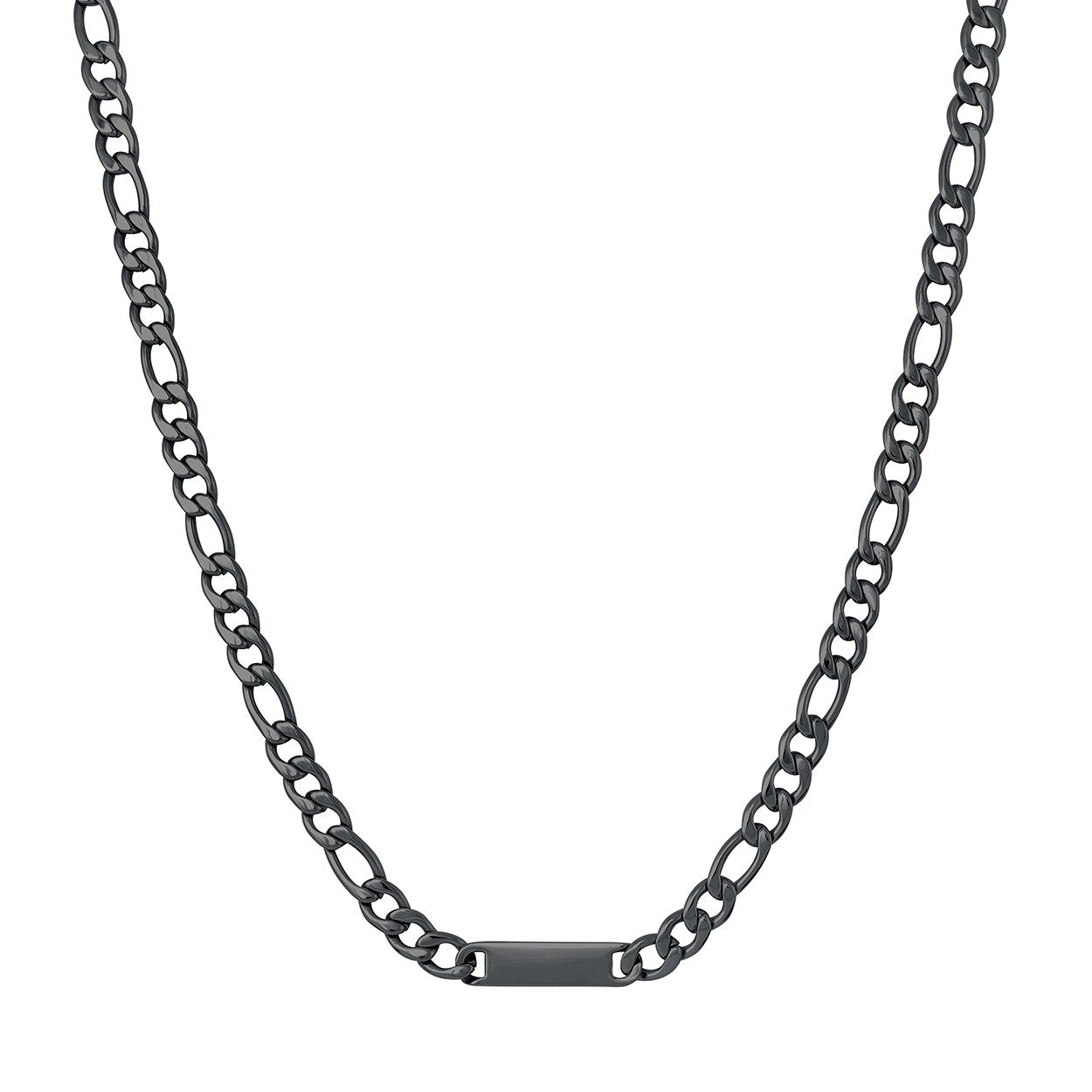 6MM ENGRAVABLE FIGARO CHAIN