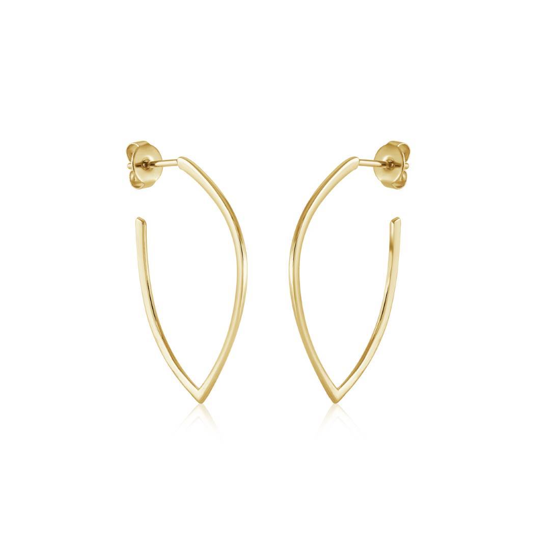 HOOP STUD EARRINGS