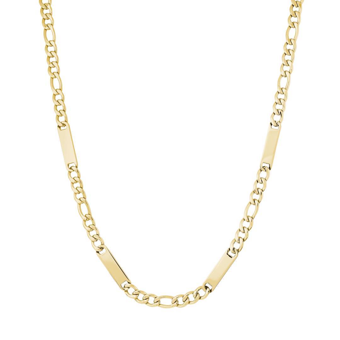 4.5MM ENGRAVABLE FIGARO CHAIN