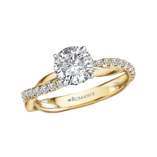 Romance Semi-Mount Diamond Engagement Ring