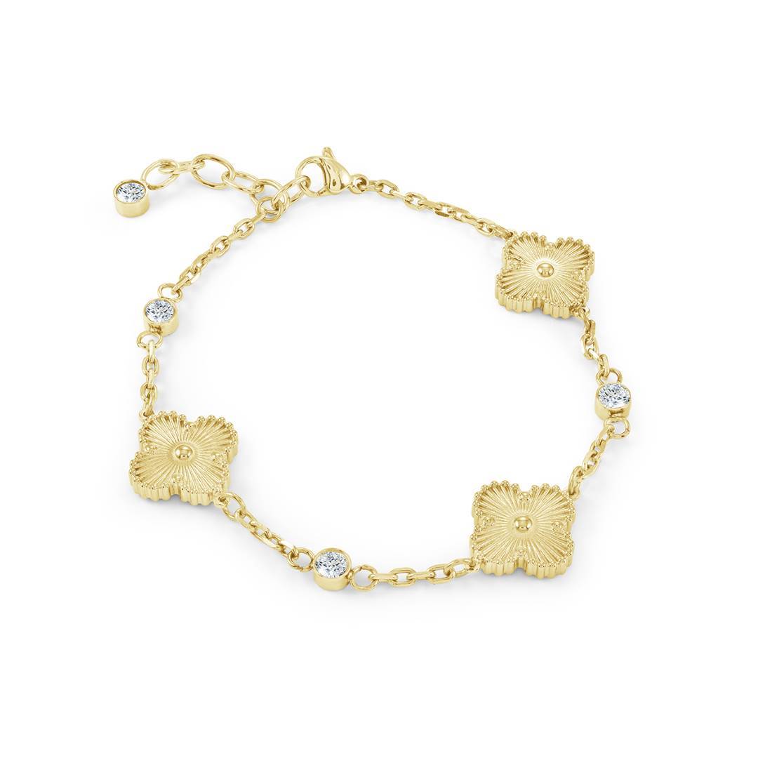 13MM-LUCKY-CLOVER BRACELET