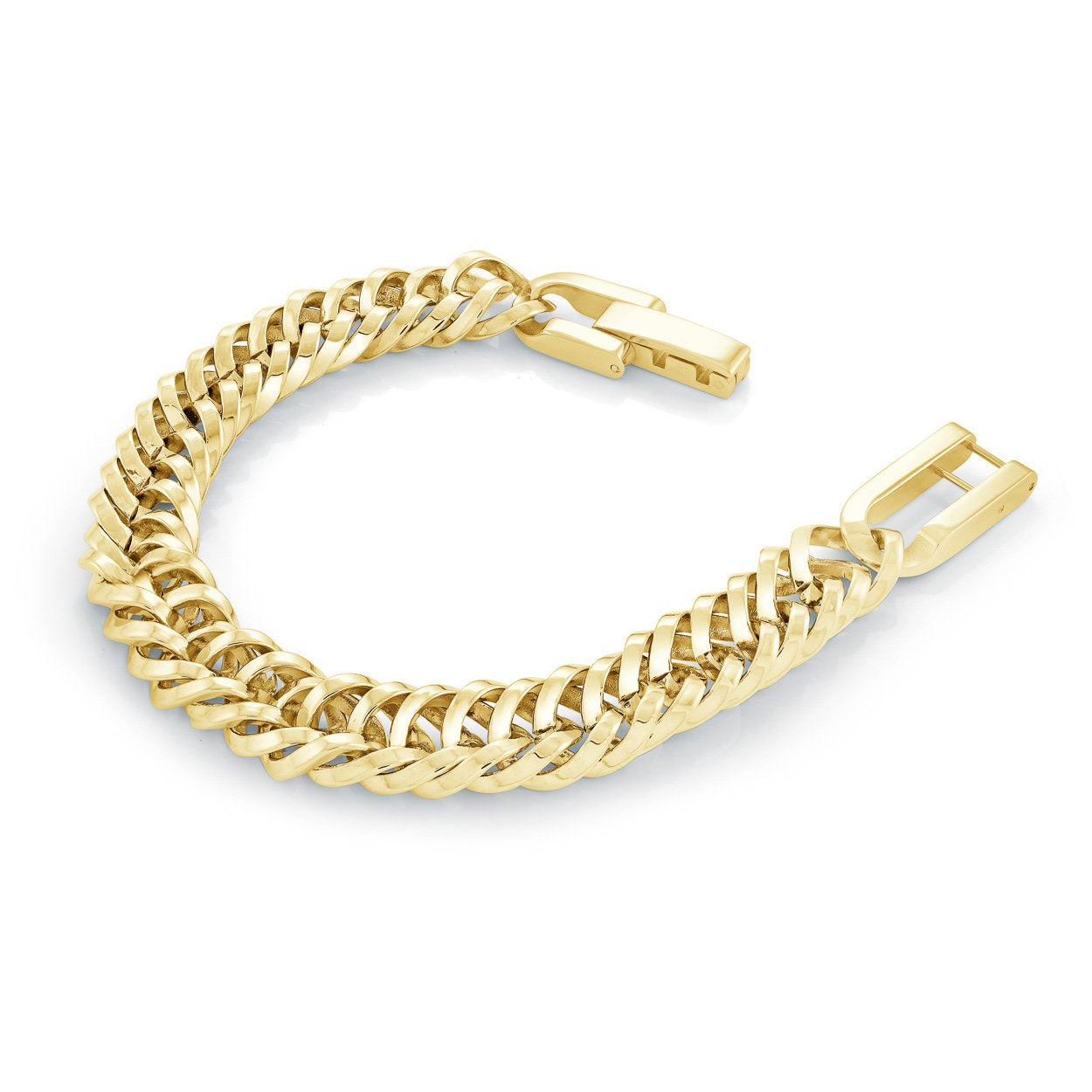 11.5MM DOUBLE CURB BRACELET