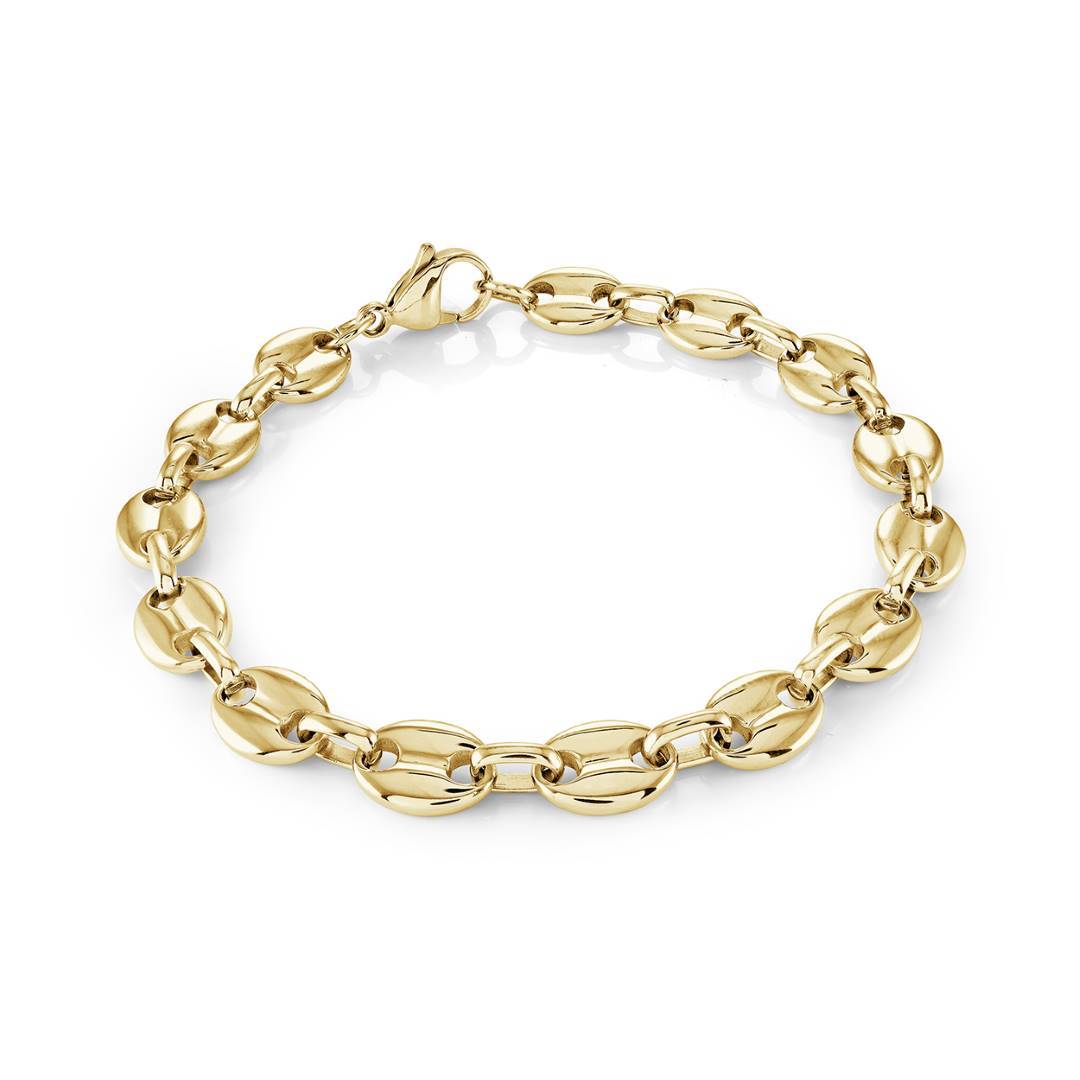 8.3MM PUFF-MARINER BRACELET