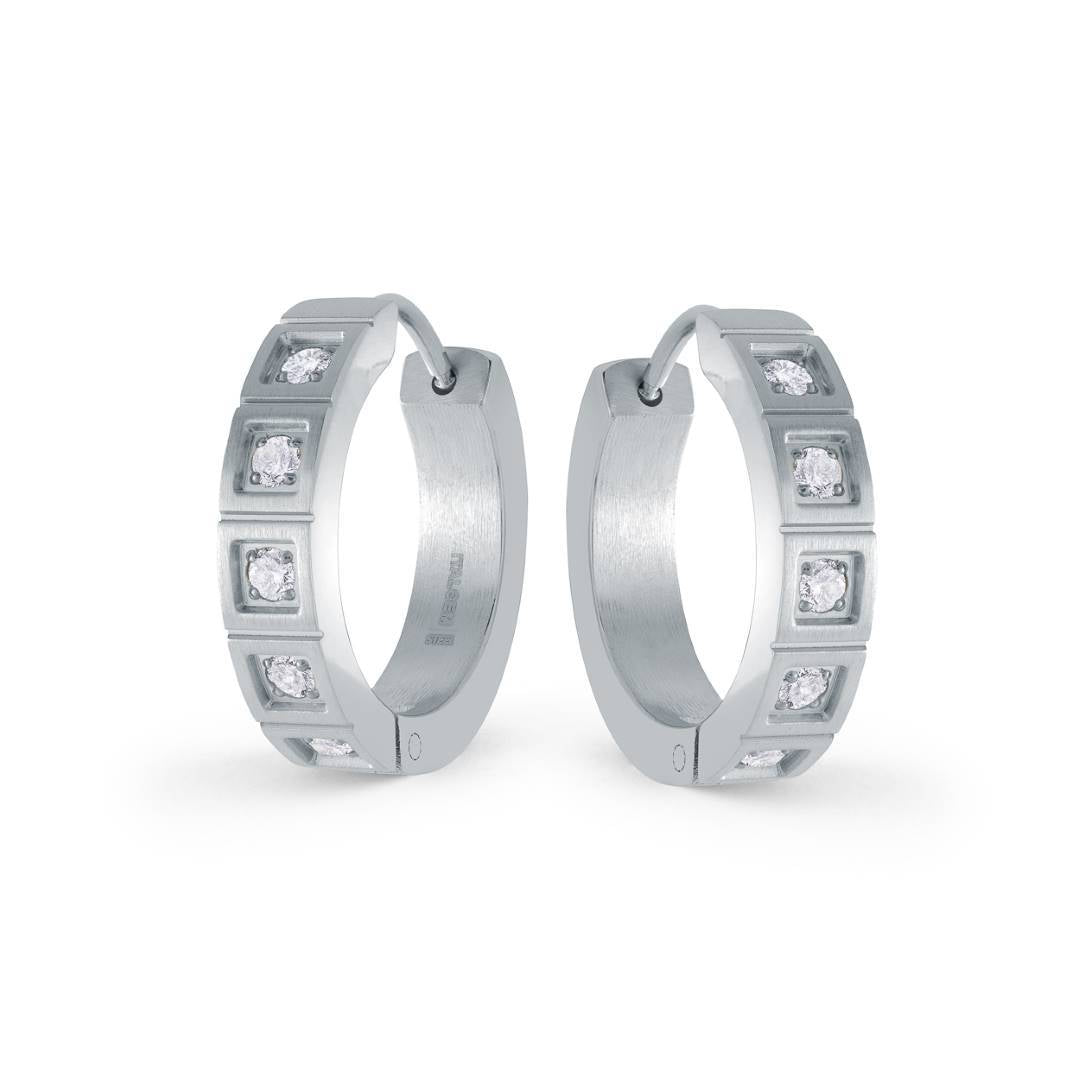 17.5MM CREOLE HUGGIE EARRINGS