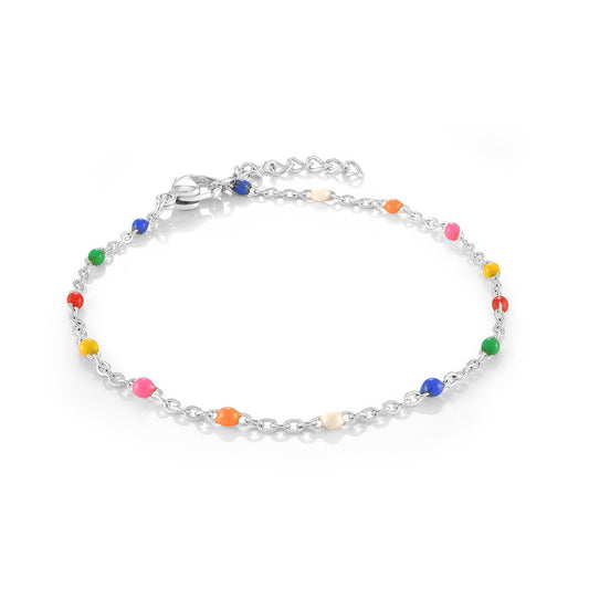 ENAMEL STATION BRACELET