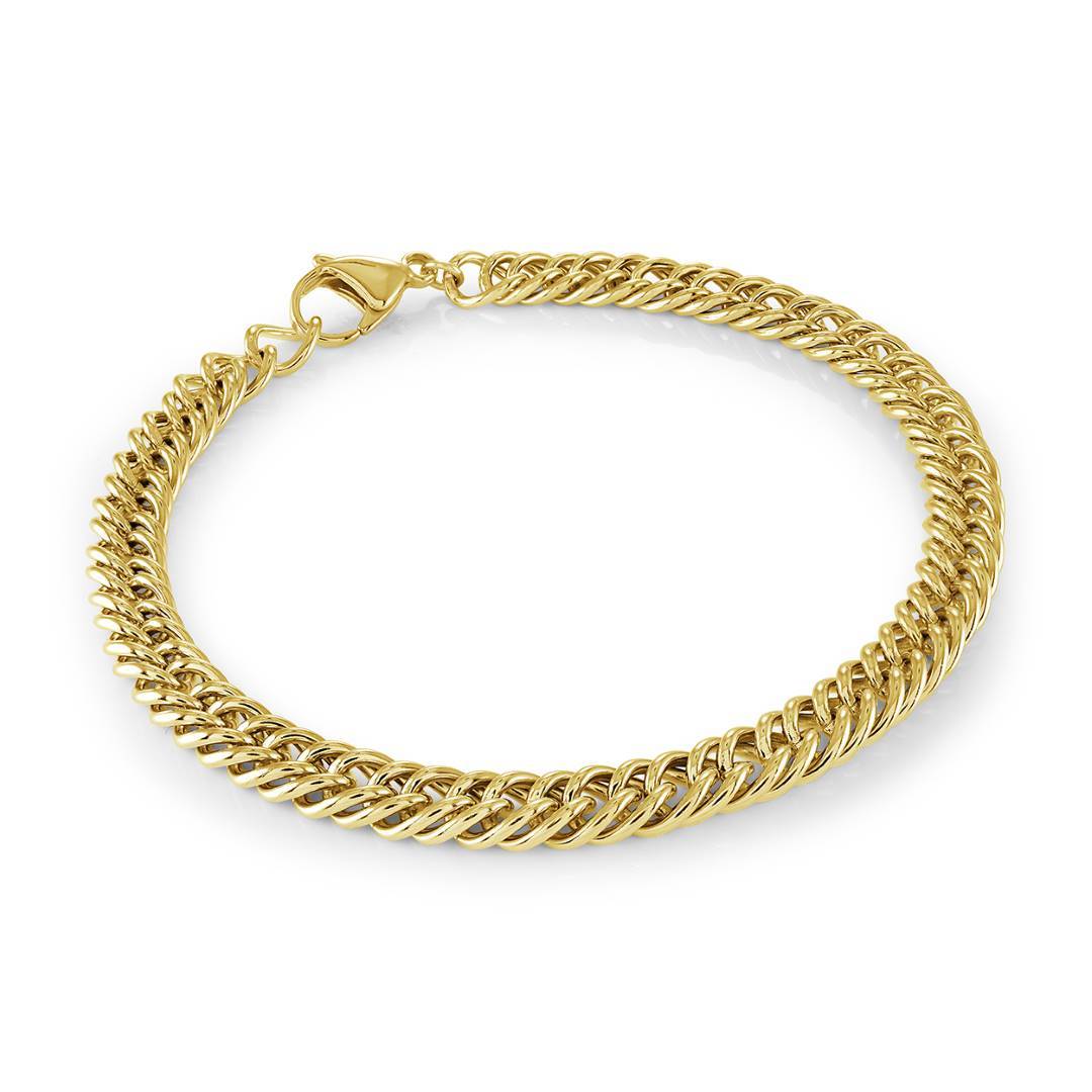 6.4MM DOUBLE-CURB BRACELET