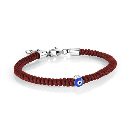 EVIL-EYE CORD BRACELET