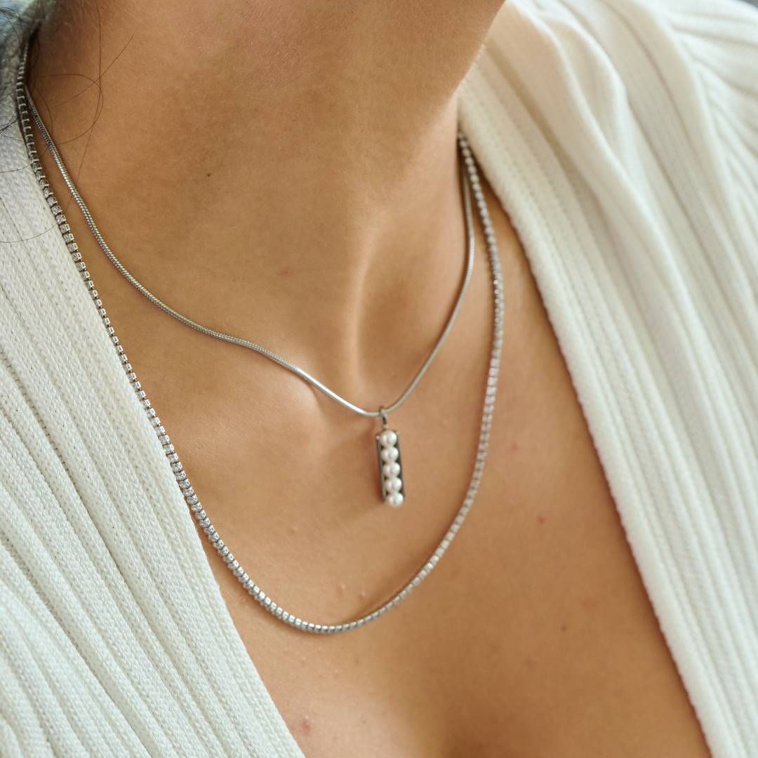2MM TENNIS NECKLACE