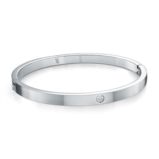 5MM SINGLE-CZ BANGLE