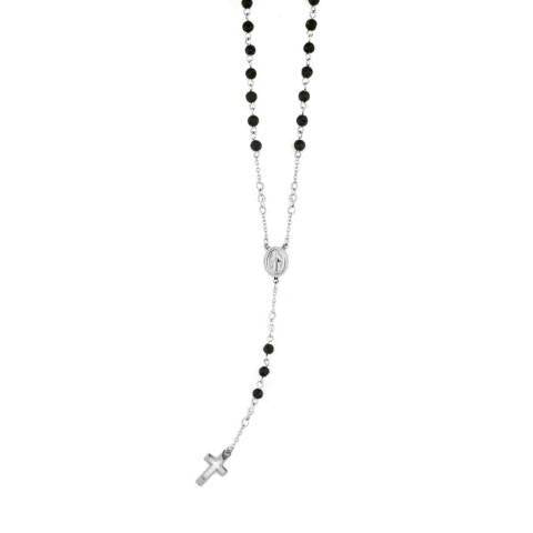 ROSARY LAVA NECKLACE
