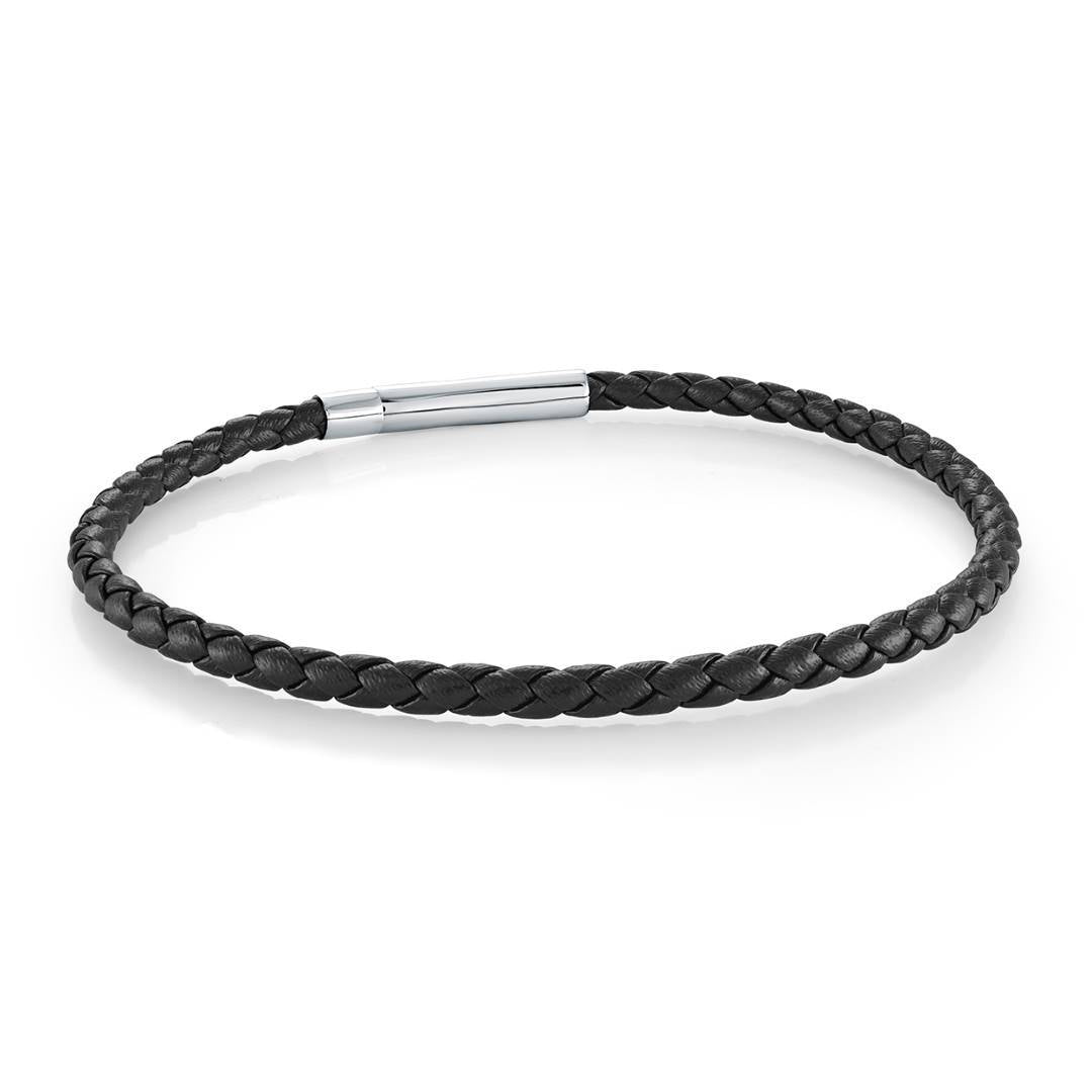 BRAIDED LEATHER BRACELET