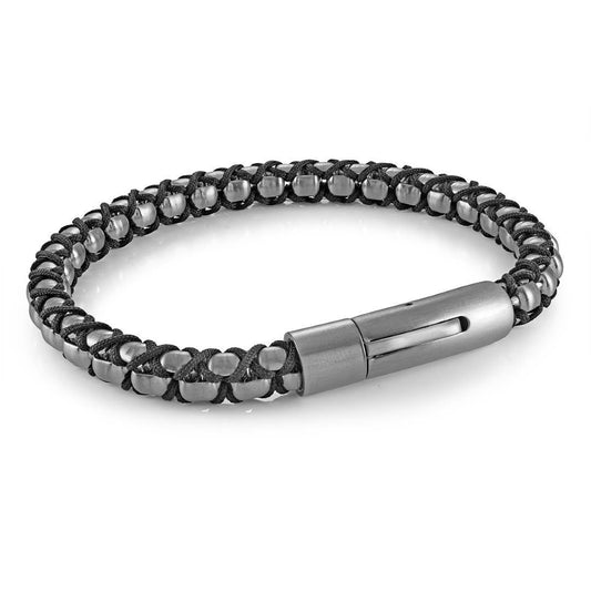 6MM-BOX & CORD BRACELET