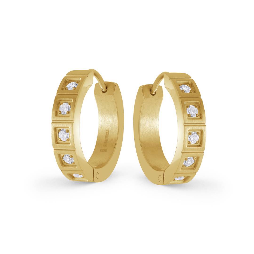 17.5MM CREOLE HUGGIE EARRINGS