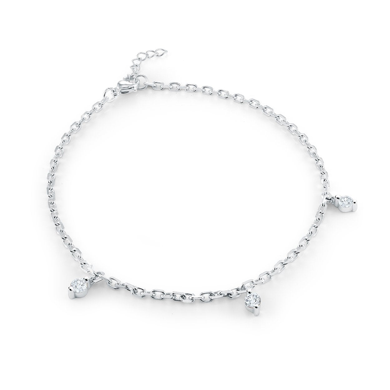 CZ STATION BRACELET