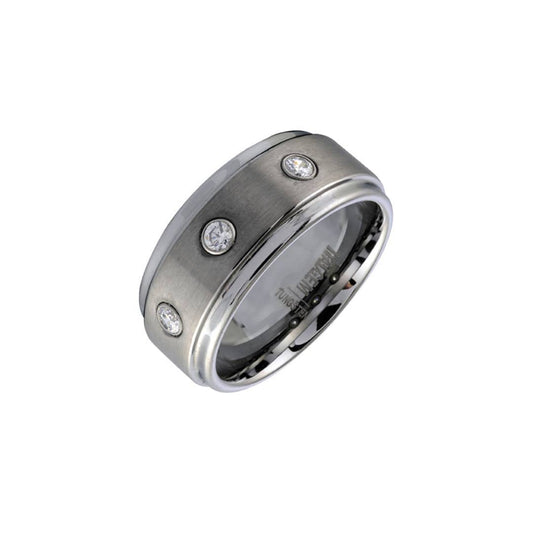 9MM CZ TUNGSTEN BAND