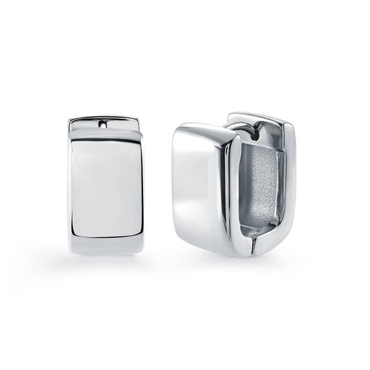 8MM SQUARE SNUG-EARRINGS