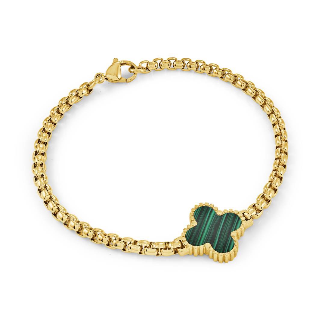 17MM-LUCKY-CLOVER BRACELET