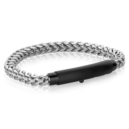 6MM FRANCO MATTE CLASP BRACELET