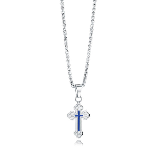 BAPTISMAL CROSS NECKLACE