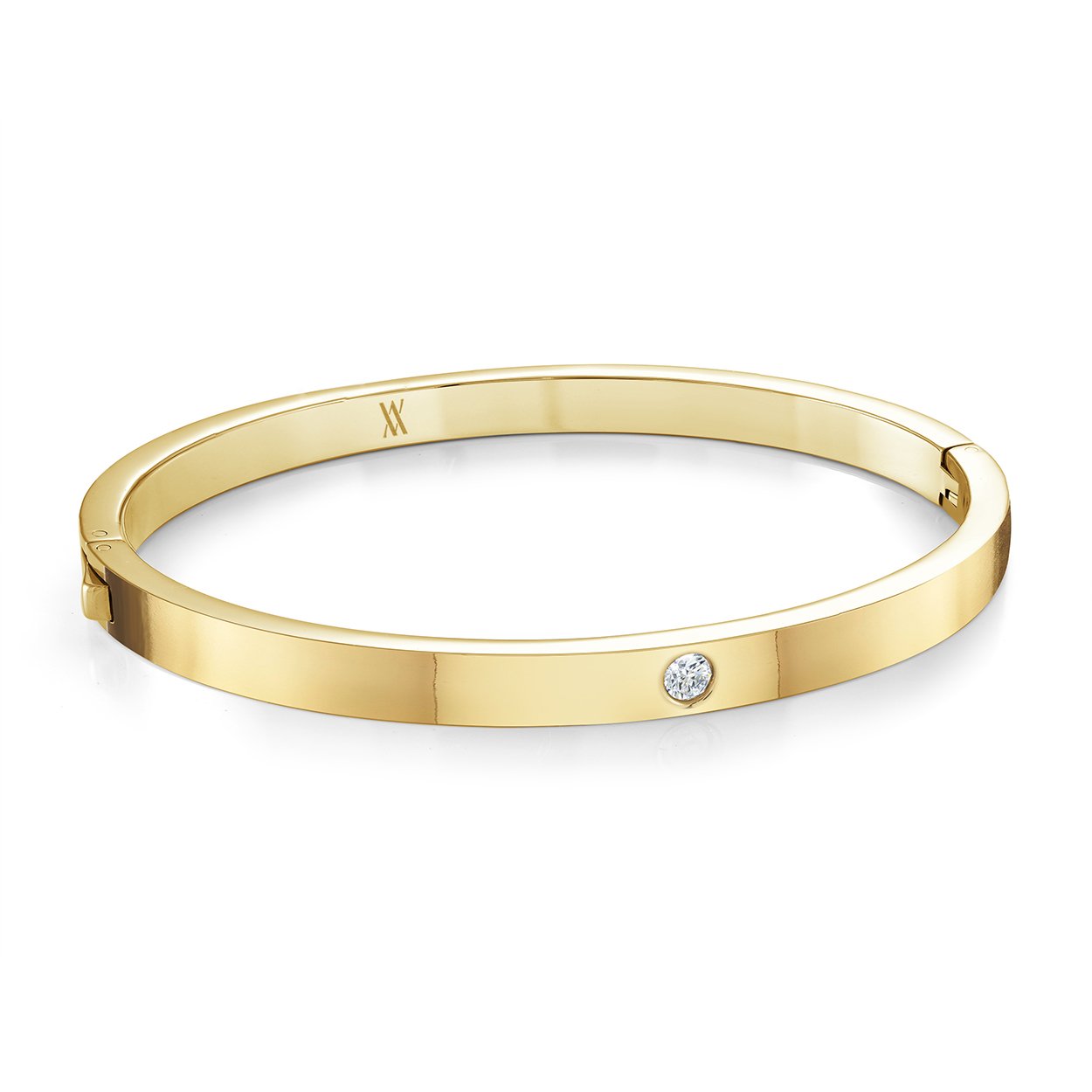 5MM SINGLE-CZ BANGLE
