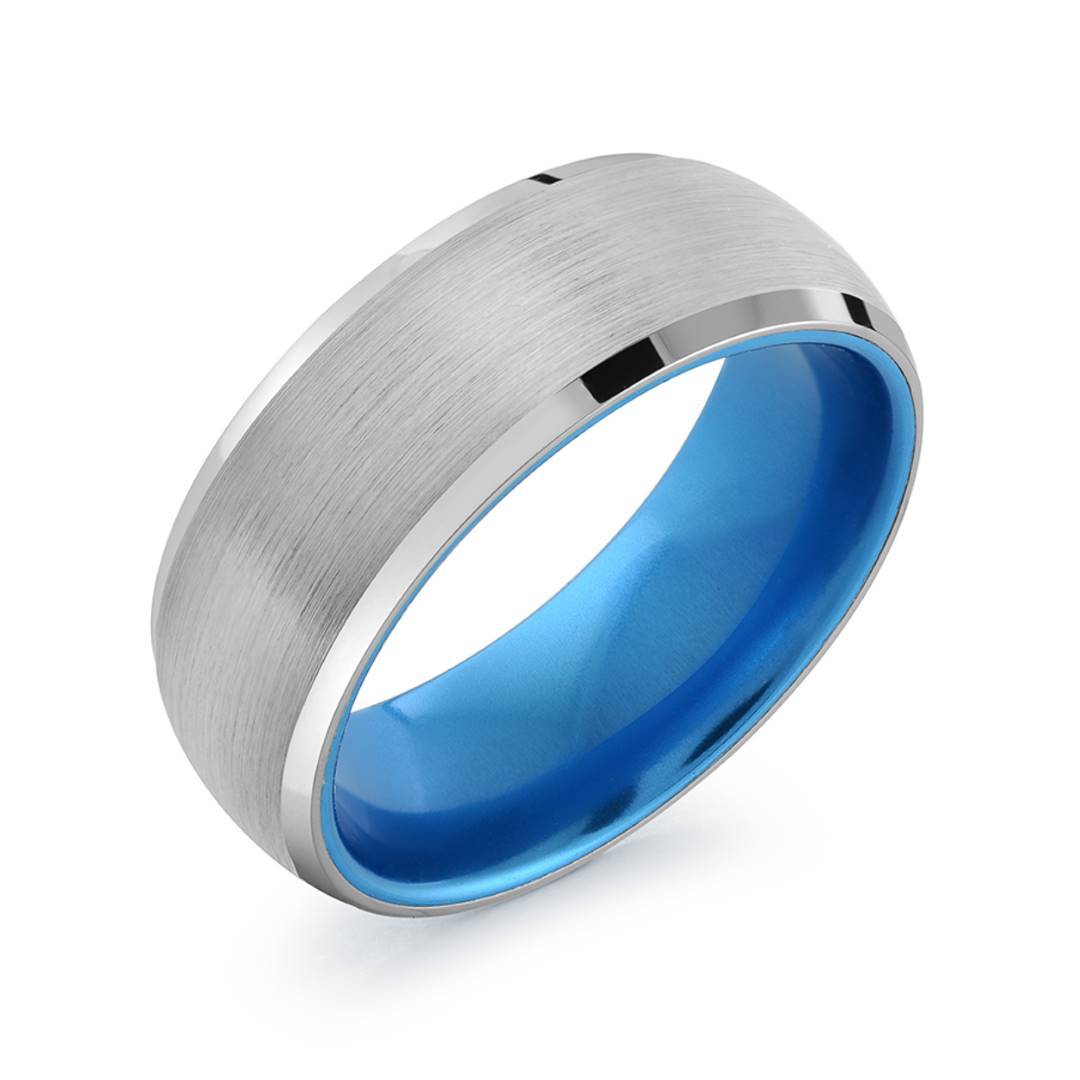 8MM COLORED TUNGSTEN BAND
