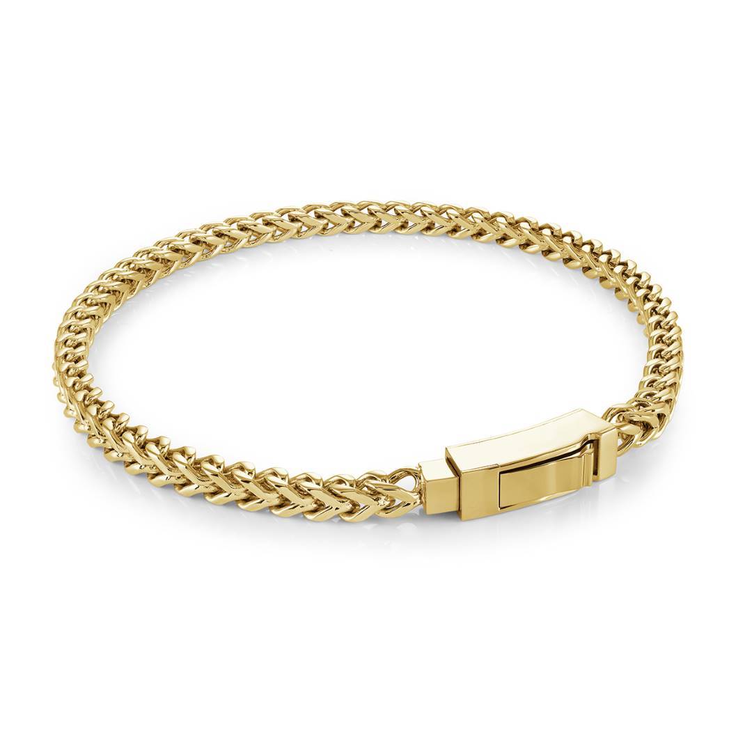 4MM SQUARE FRANCO BRACELET