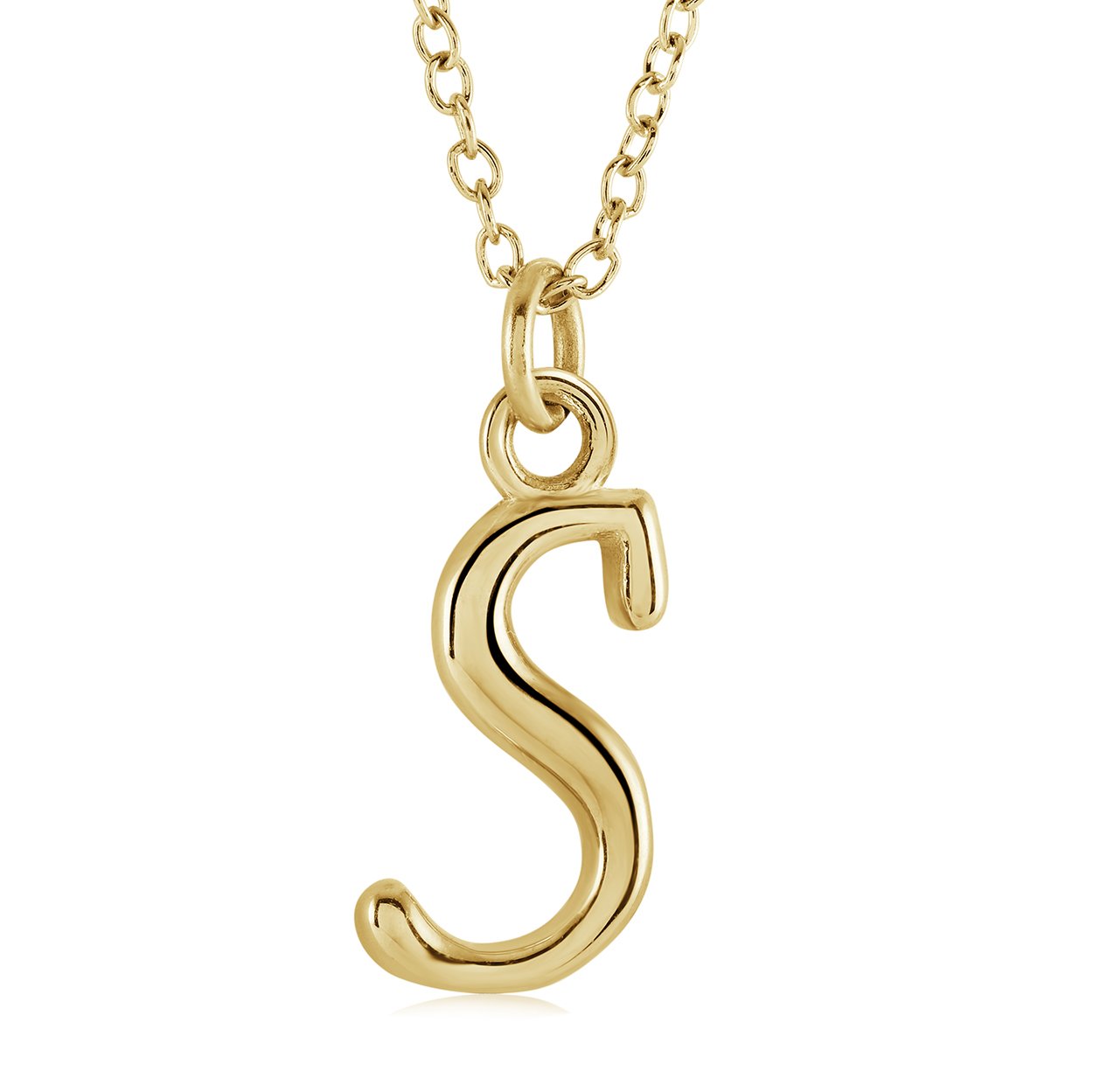 CURSIVE INITIAL NECKLACE