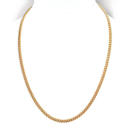 Italian Gold Plated Curb Chain